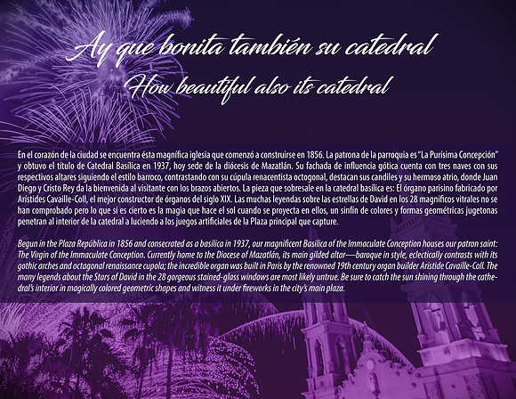 Ay que bonita también su catedral / How beautiful also its cathedral